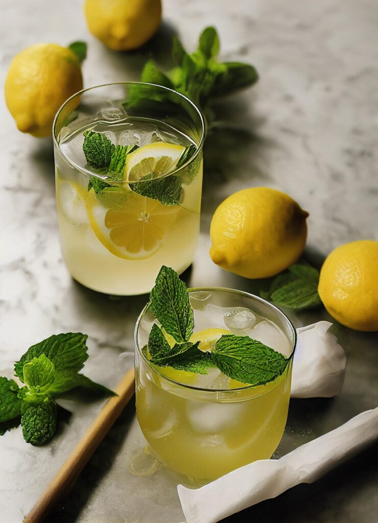 Domáca citrónová limonáda